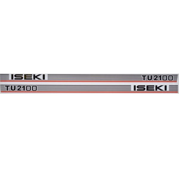 Stickerset Iseki TU2100